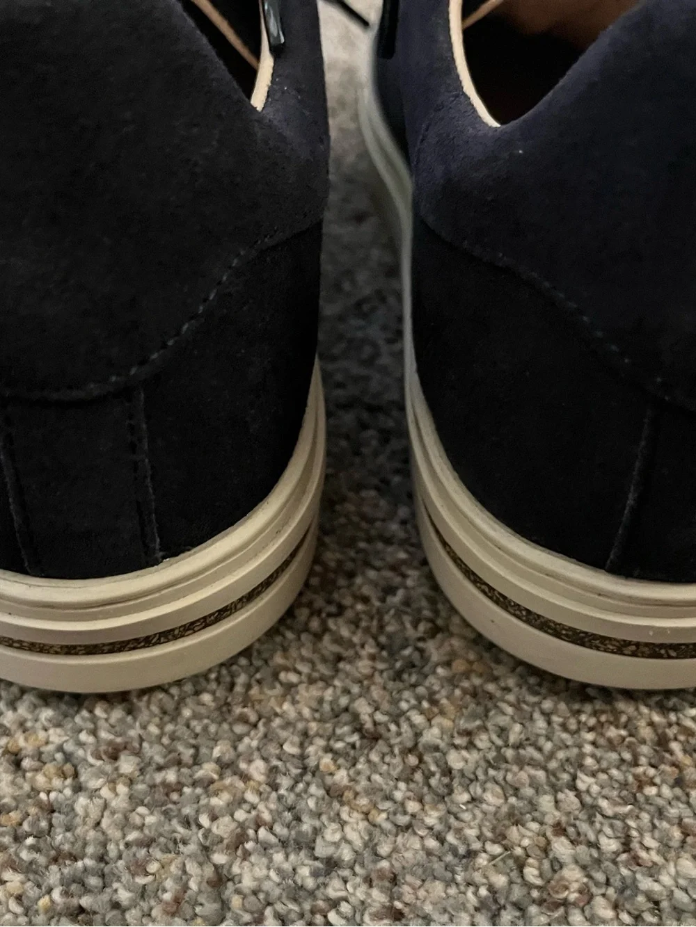 Birkenstock Black Suede Low-Top Lace-Up Sneakers - Picture 7 of 8